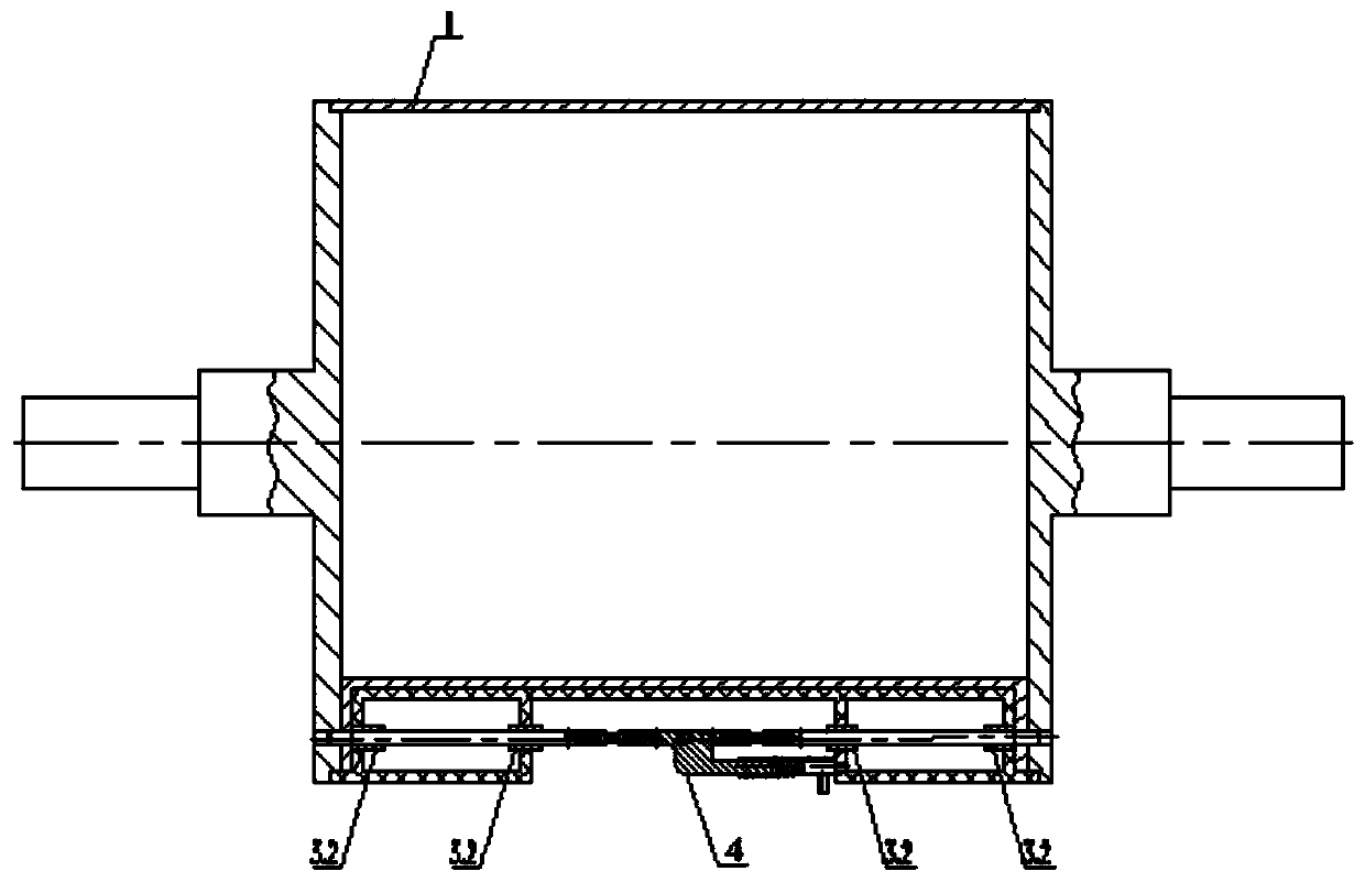 Isolation type washing machine inner tub with anti-disengagement buckle structure