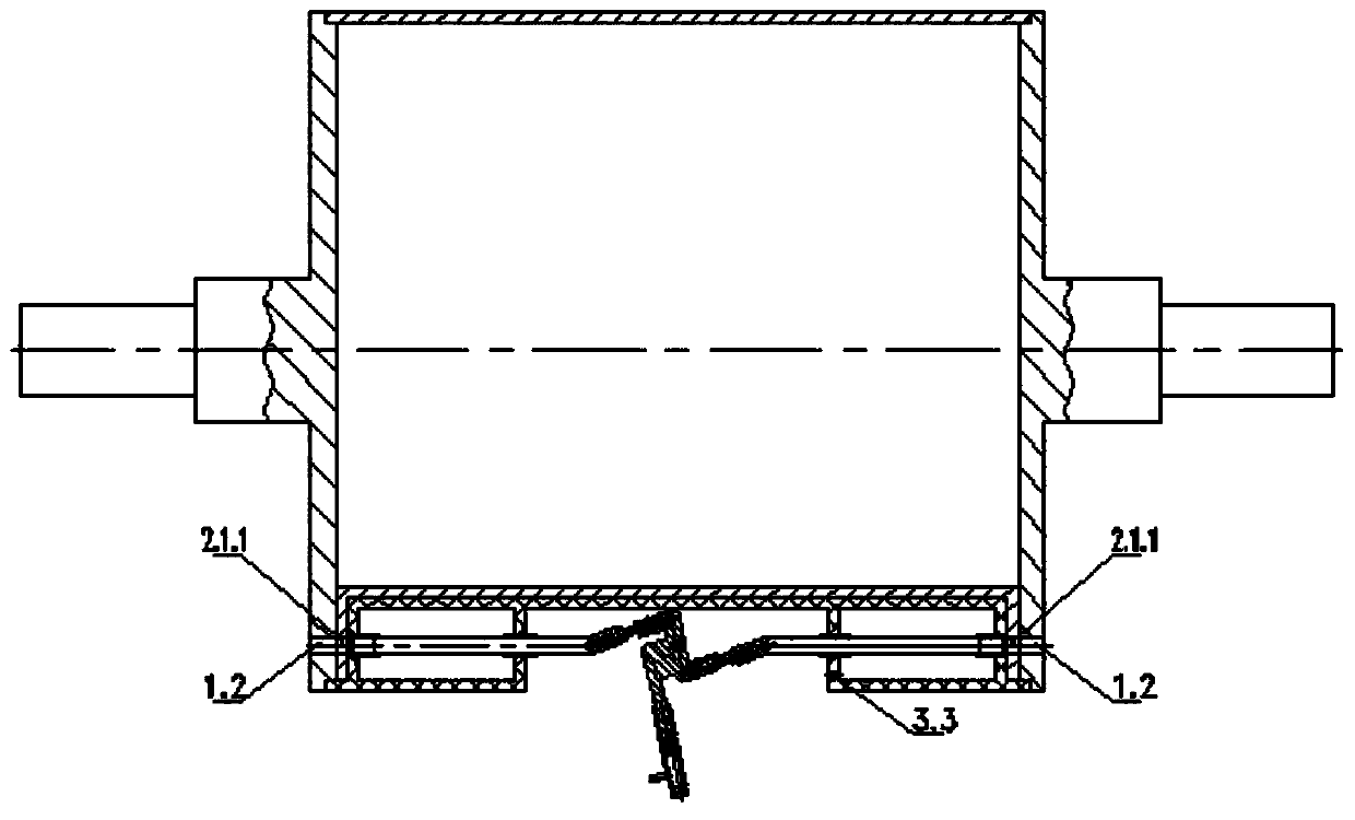 Isolation type washing machine inner tub with anti-disengagement buckle structure