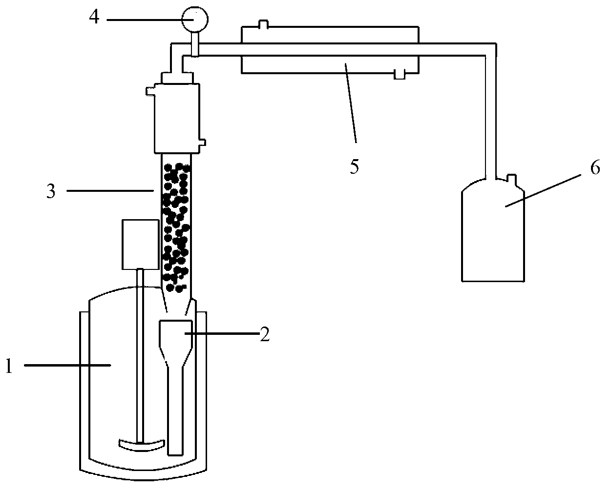 Method and device for synthesizing plasticizer by regulating pressure