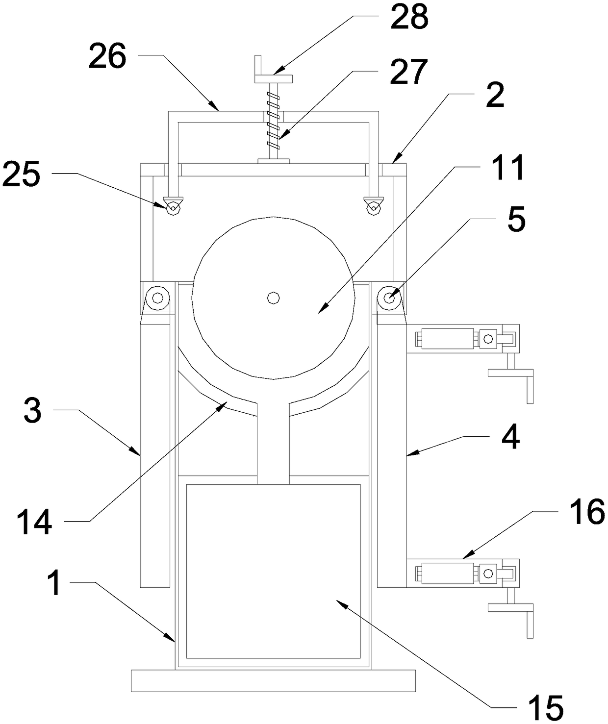 Wooden board cutting device