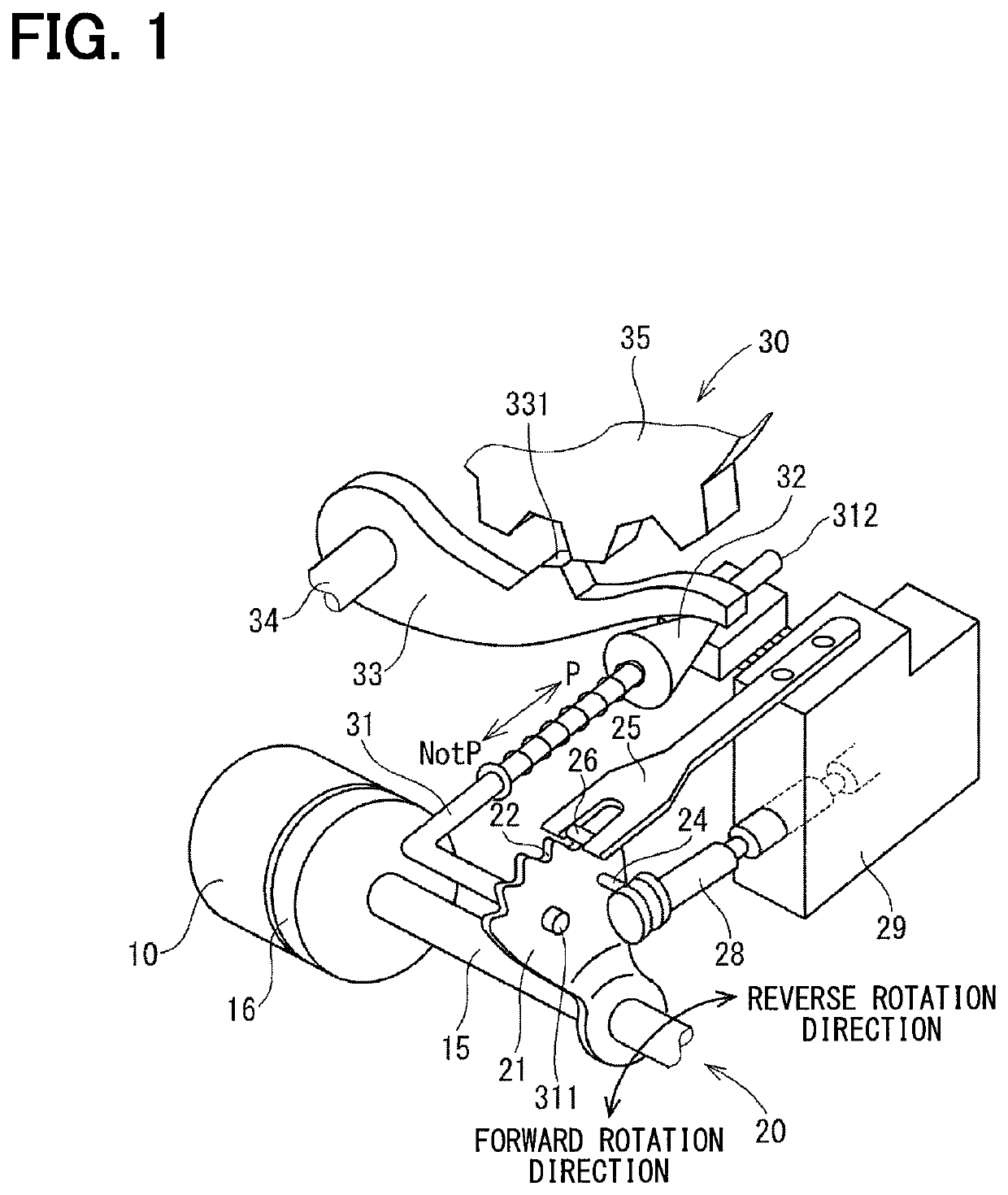 Shift range control device