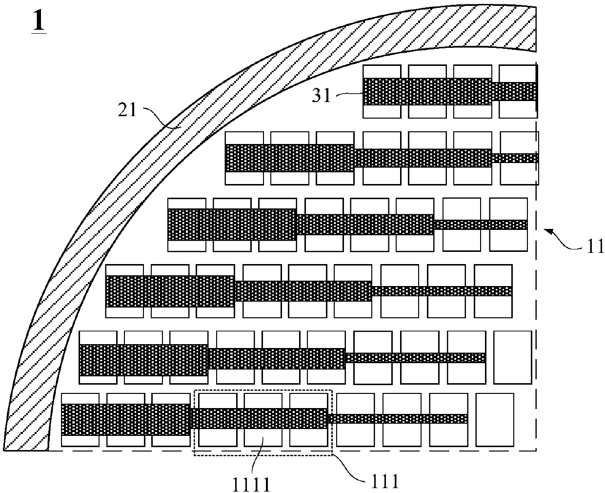 Special-shaped display panel and display device