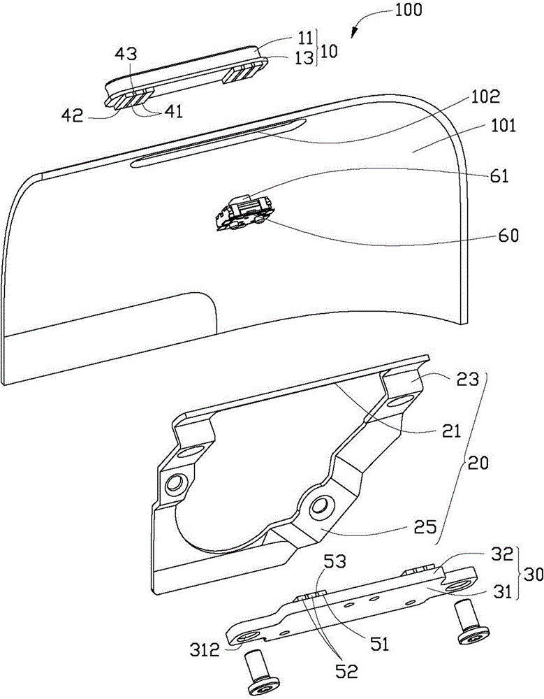 Slide switch and on-off structure thereof, and electronic device having the slide switch