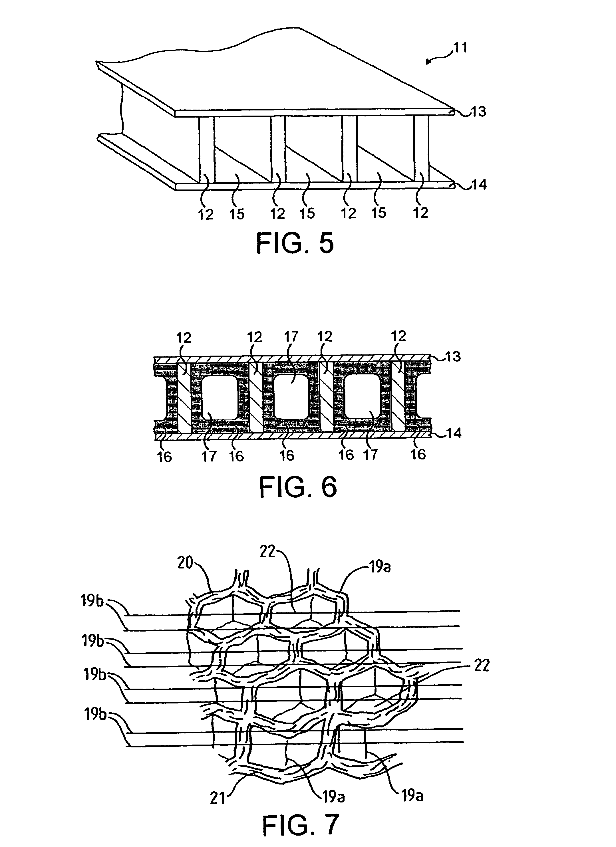 Flexible energy absorbing material and methods of manufacture thereof