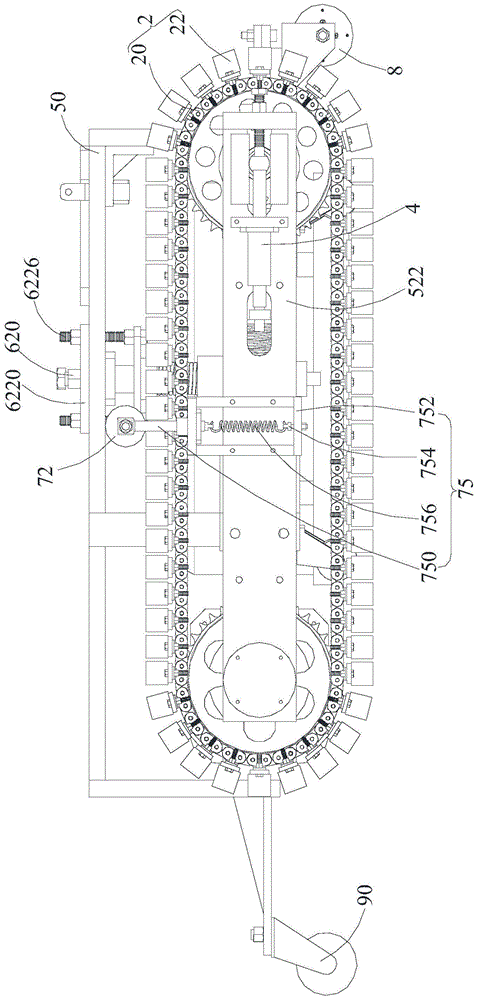 Derusting wall-climbing robot for ship