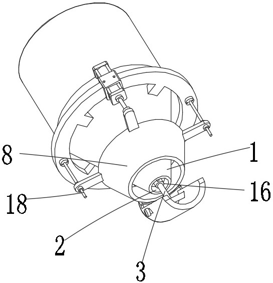 A tailing sand filling sand bin device