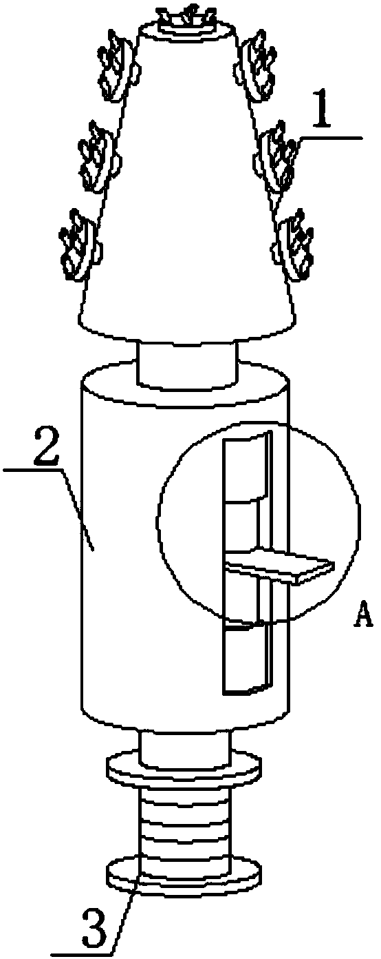 Physiological seawater nasal atomization device