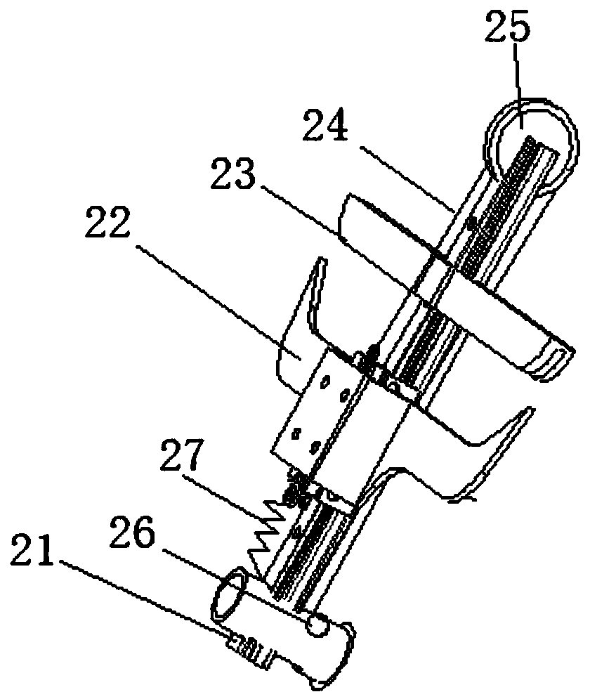 Gravity self-lowering fruit picking device