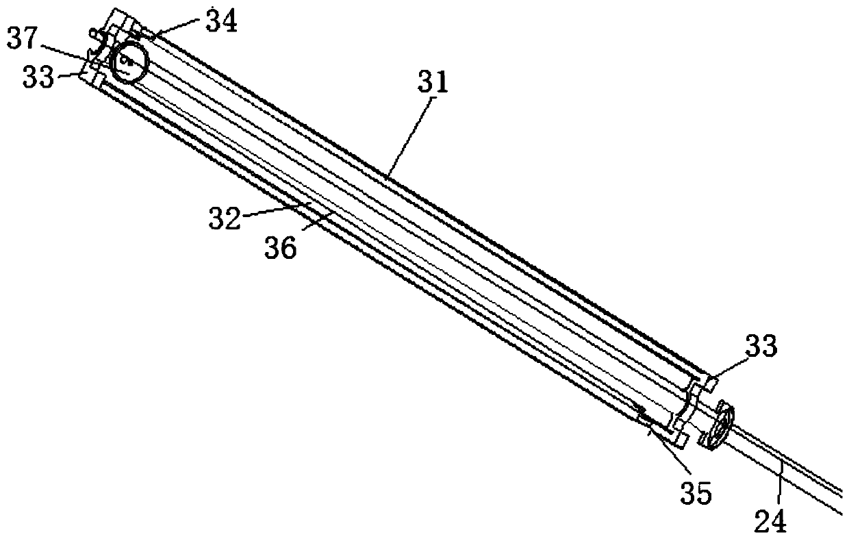 Gravity self-lowering fruit picking device