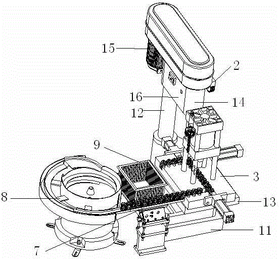 Cast-aluminum rotor processing device