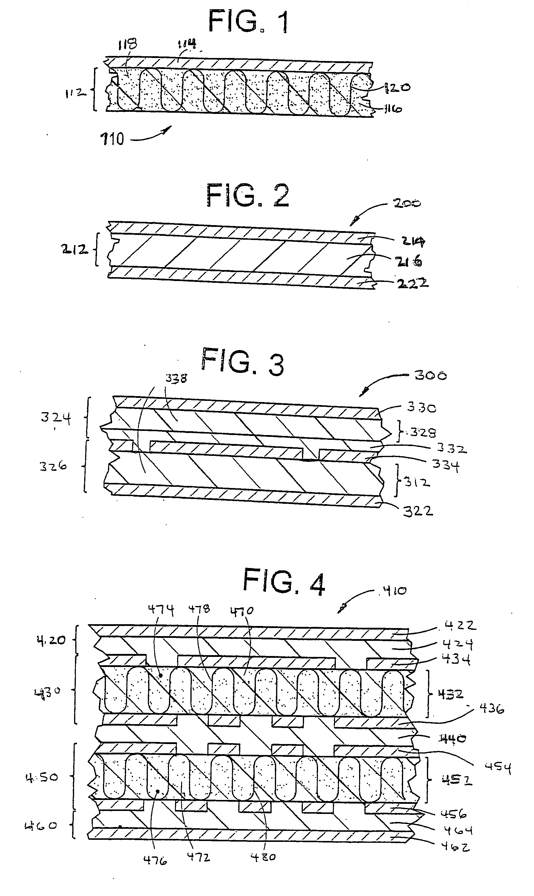 Circuits, multi-layer circuits, and methods of manufacture thereof