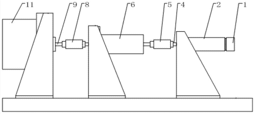 Harmonic gear reducer starting torque and friction resistance torque testing system and method