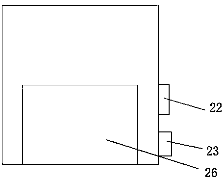 Cutting device capable of fixing hardware conveniently