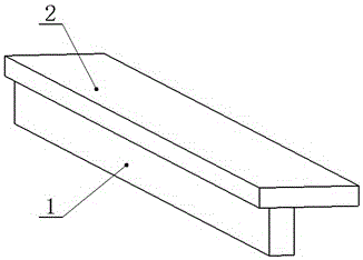 A positioning device for assembly and welding of crossbeams on forklift fork frames