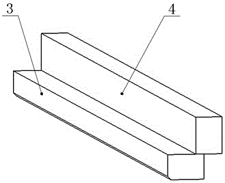 A positioning device for assembly and welding of crossbeams on forklift fork frames