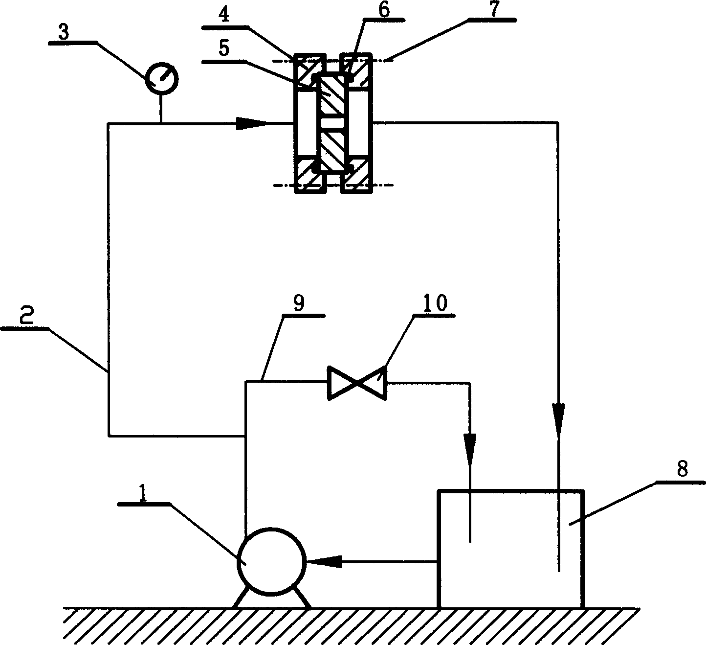 Hydraulic cavitate sterilizing apparatus