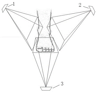 A method for acquiring 3D information of foot surface based on multiple rgb-d cameras