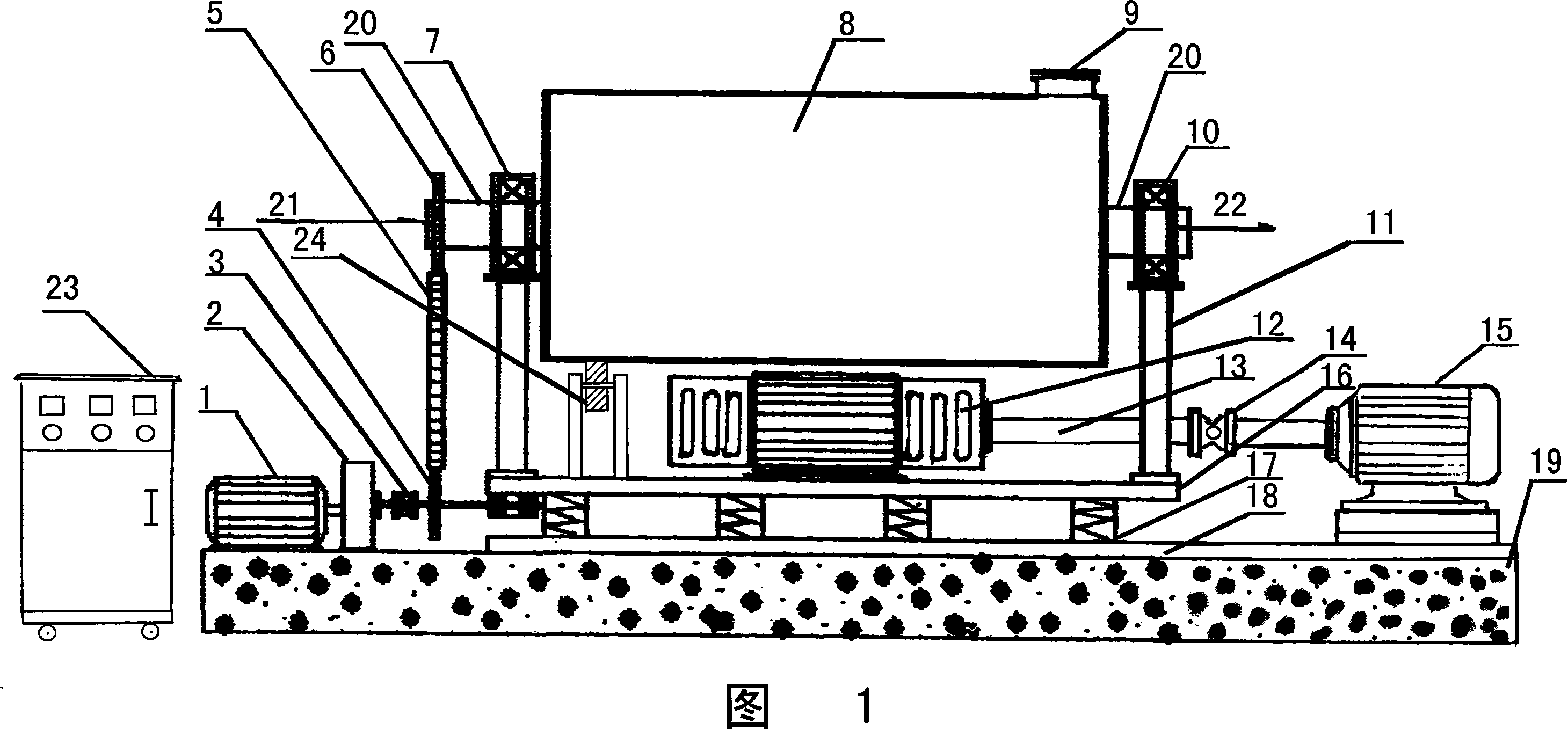 High-efficiency turbulent flow vibrating grinder