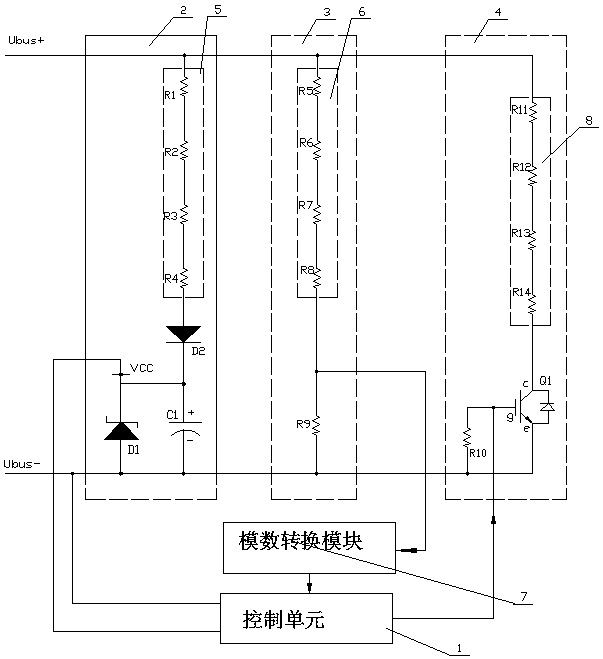 An energy release device for a new energy motor is disclosed