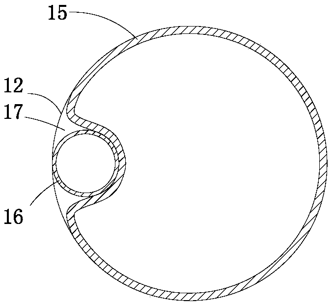 Pipe cavity bracket