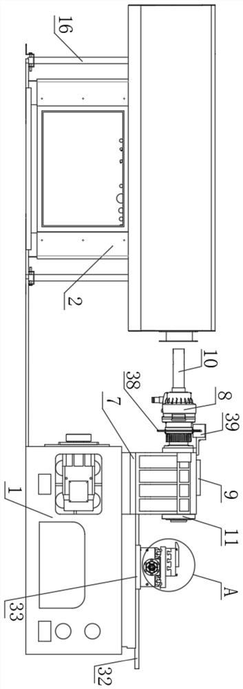 Automatic bar stock processing machine tool