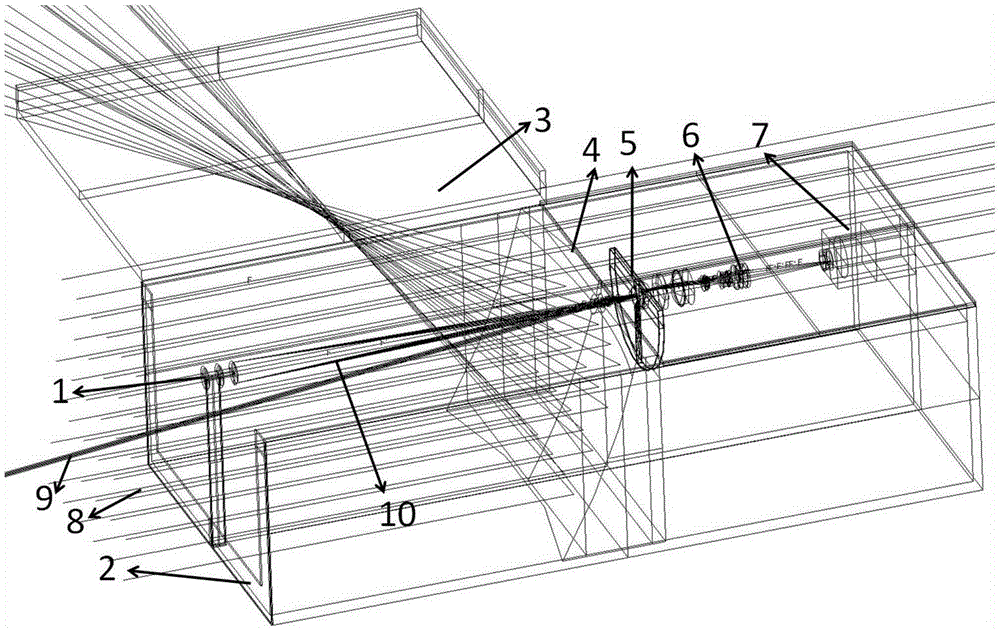 Semi-open type full circumferential coronagraph apparatus with large field of view