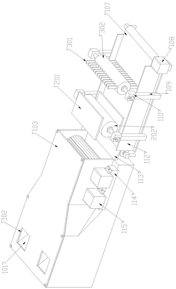 Earlier-stage treatment production line for construction waste resource utilization