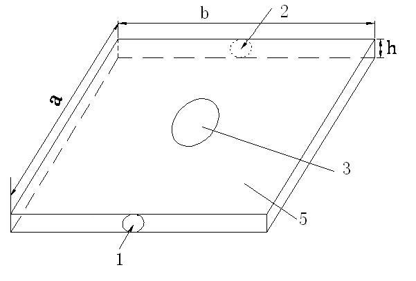 A double-nozzle flat-plate micro-combustion chamber based on hydrocarbon fuel