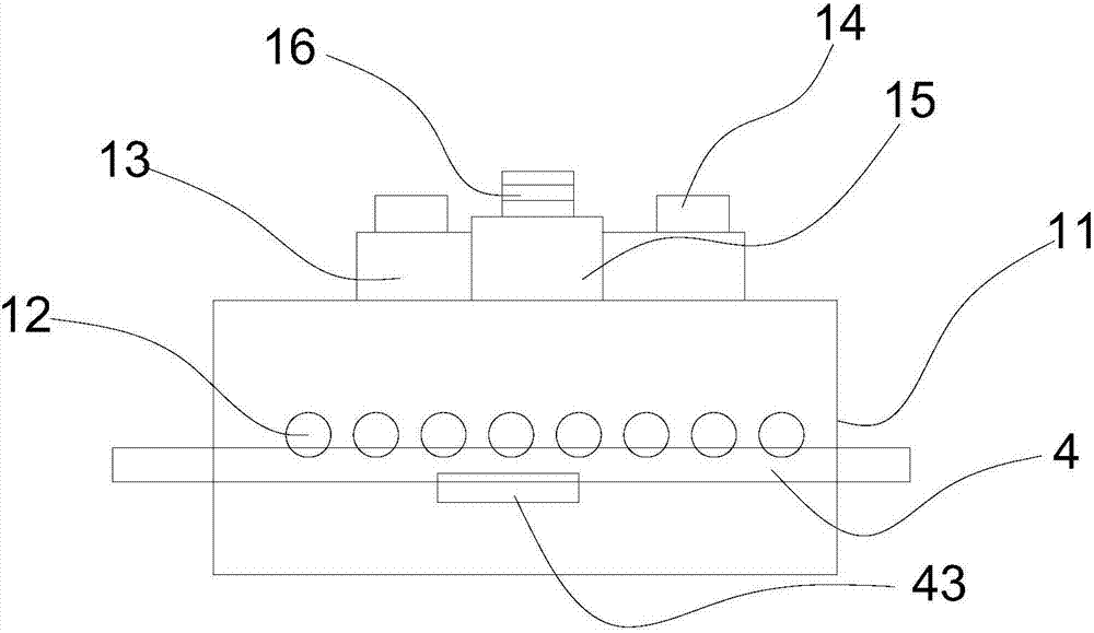 Sintering furnace with silicon wafer capable of being dried in suspended manner