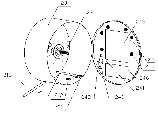 Automobile steel ring polishing machine