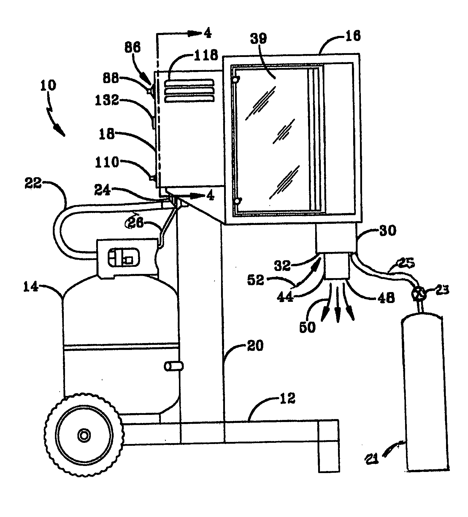 Attractant compositions and method for attracting biting insects