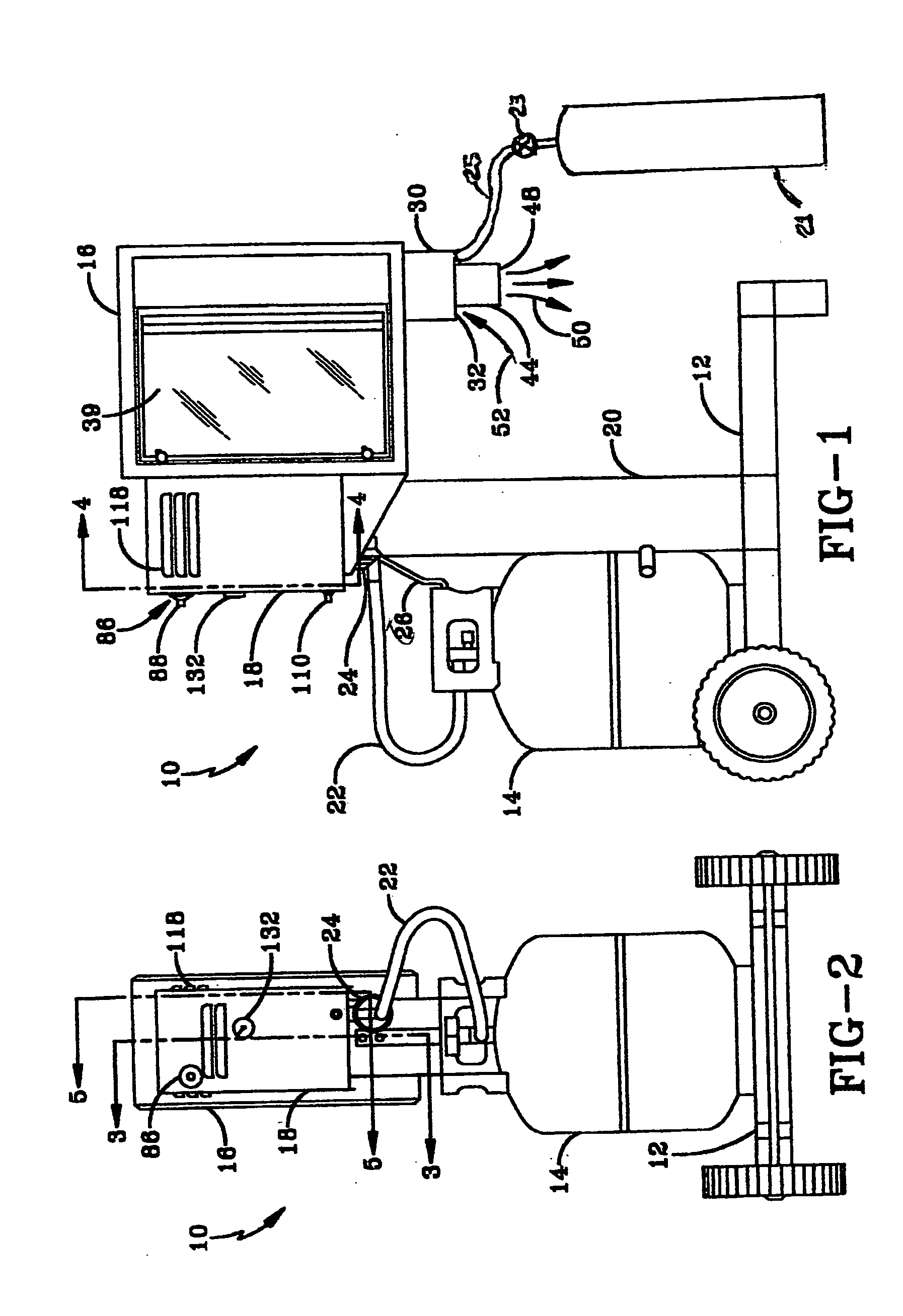 Attractant compositions and method for attracting biting insects