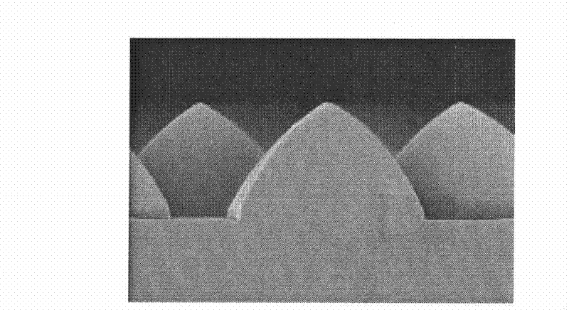 Patterned substrate etching method