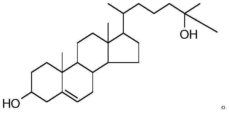 Synthetic method of 25-hydroxycholesterol