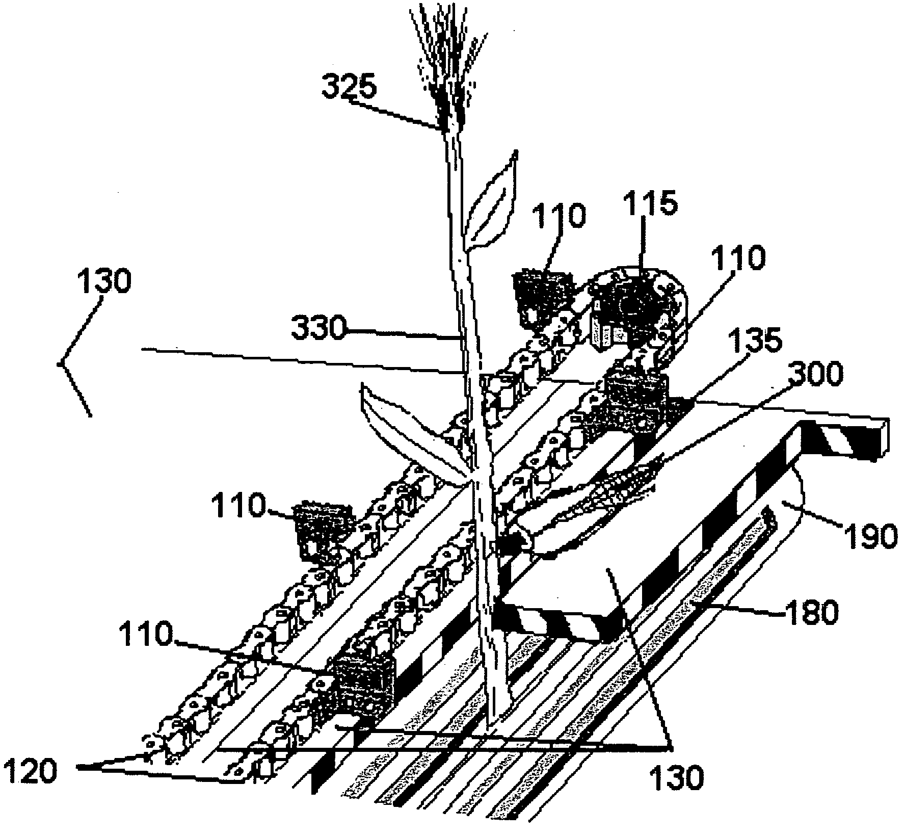 Method and apparatus to reduce stalk shear