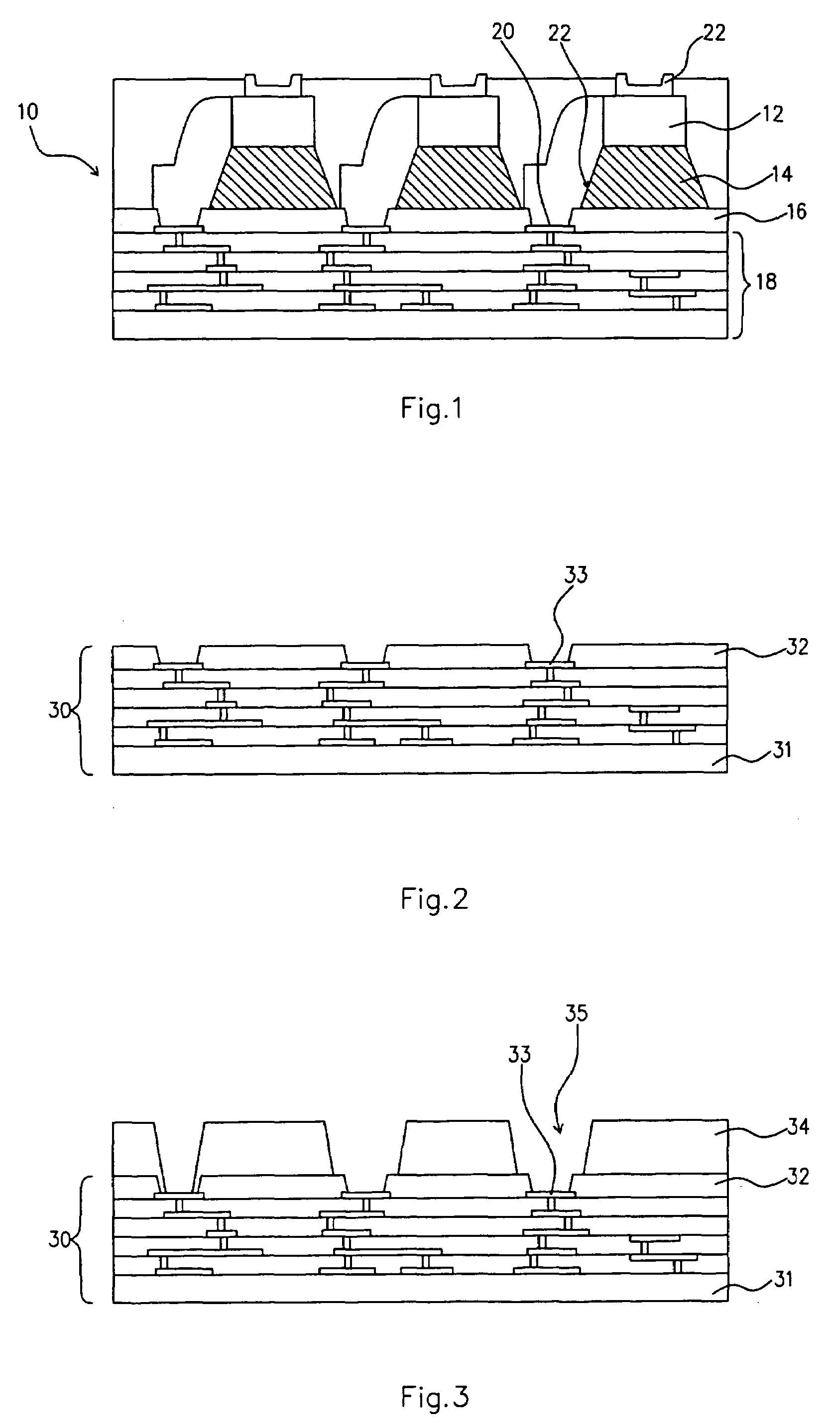 Post passivation structure for a semiconductor device and packaging process for same