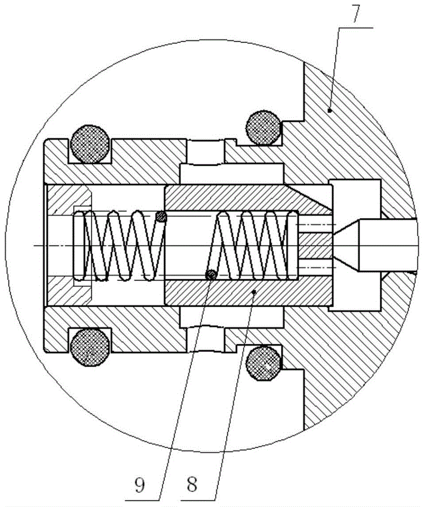 Valve element of proportional electromagnetic valve and proportional electromagnetic valve with valve element