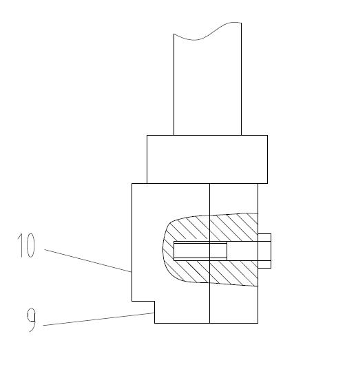 Multilayered workpiece machining positioning mechanism of edge milling machine