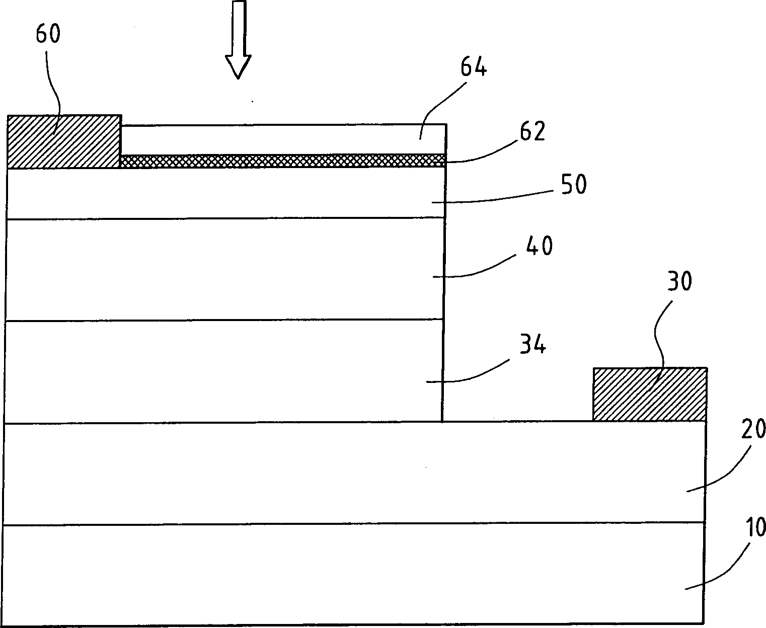 Ultra violet ray photo detector based on gallium nitride semiconductor