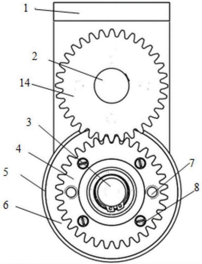 Wheel-type dry coupling ultrasonic thickness measuring probe