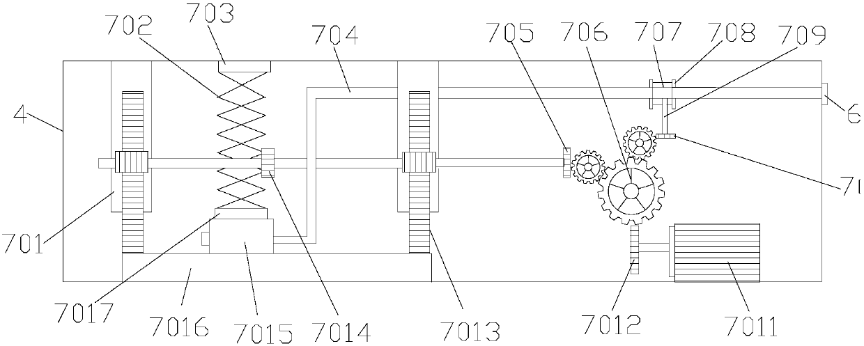 Clearing machine for residential housing water supplying and draining ditch wall automatic clearing equipment