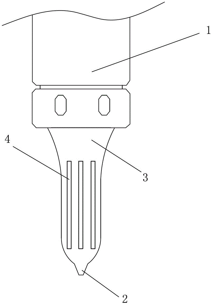 A bulletproof knife overcut mechanism for mold processing