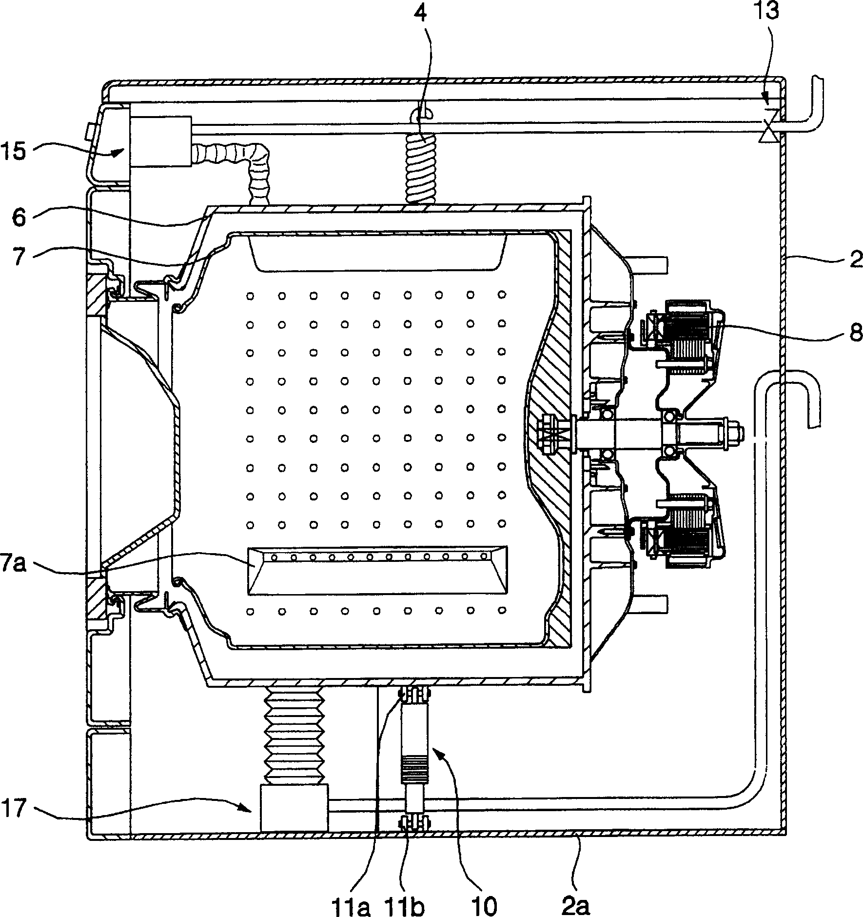 Damper for washing machine