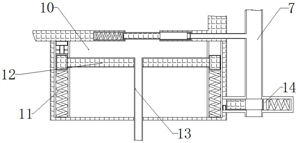 Automatic cleaning and lubricating device for protecting safe-protection monitoring base rotation frame