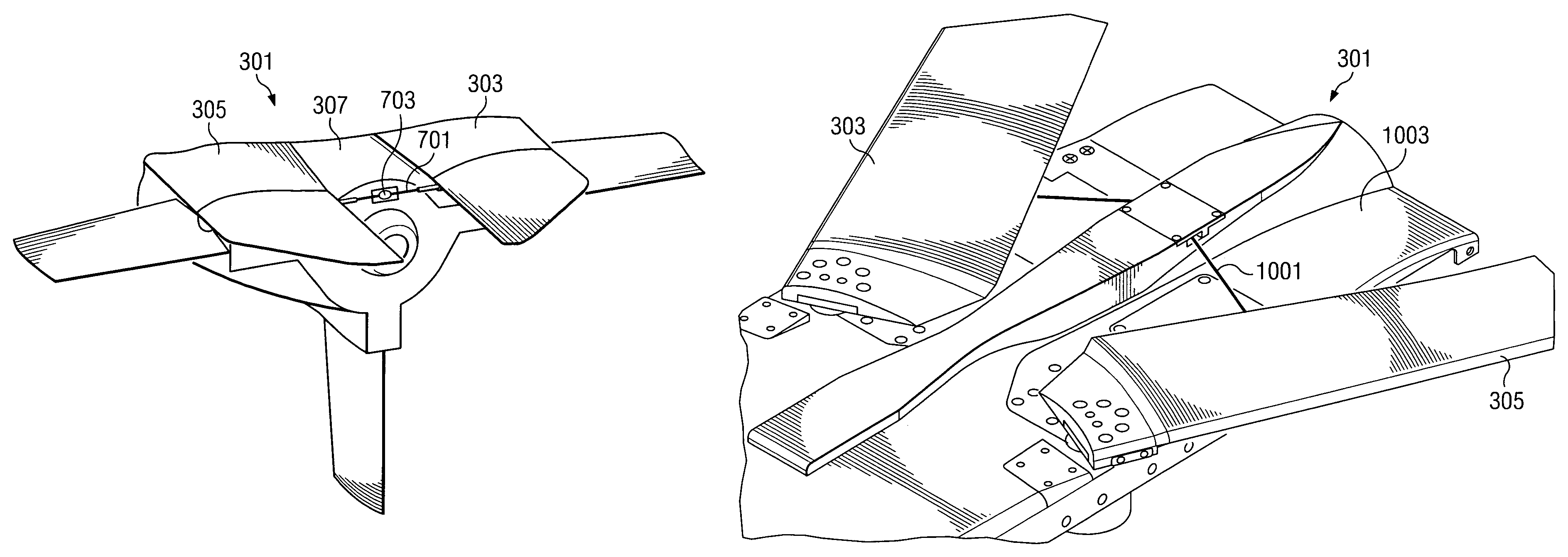 Apparatus and method for restraining and deploying an airfoil