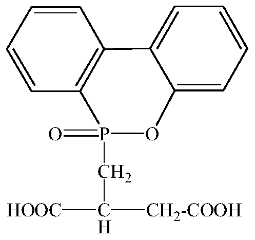 Permanent flame retardant nylon 6 material and preparation method thereof