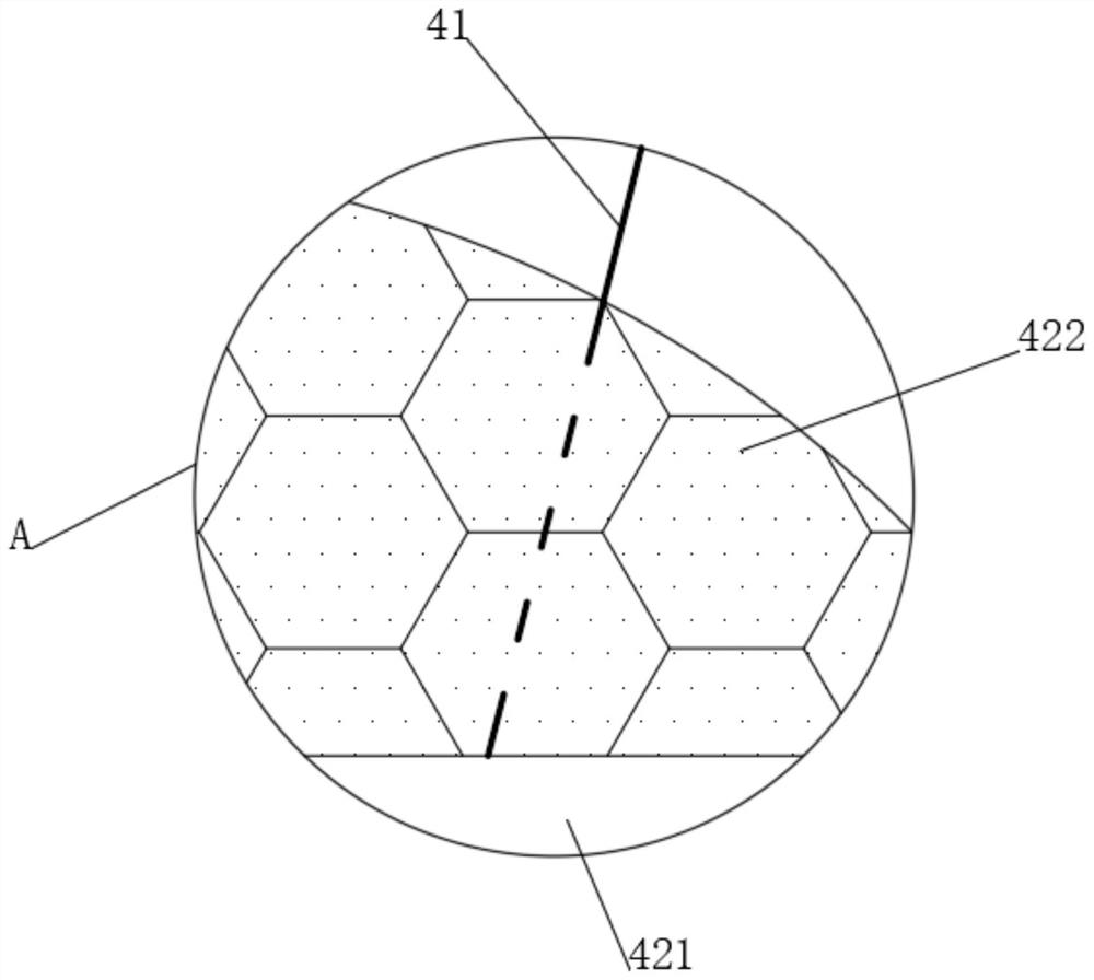 Oil-containing suspended particle semi-sinking type adsorption floating patch for water body remediation