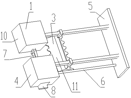 Snow shoveling device for pigsty roof