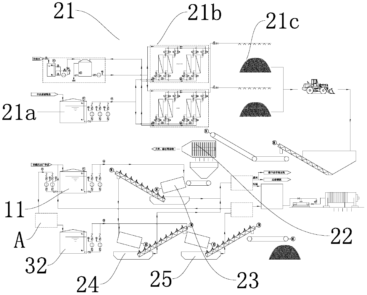 Apparatus and method for desalinating sea sands