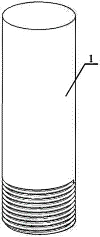 Tensile test loading device and test method for unidirectional fiber reinforced composite materials perpendicular to the fiber direction